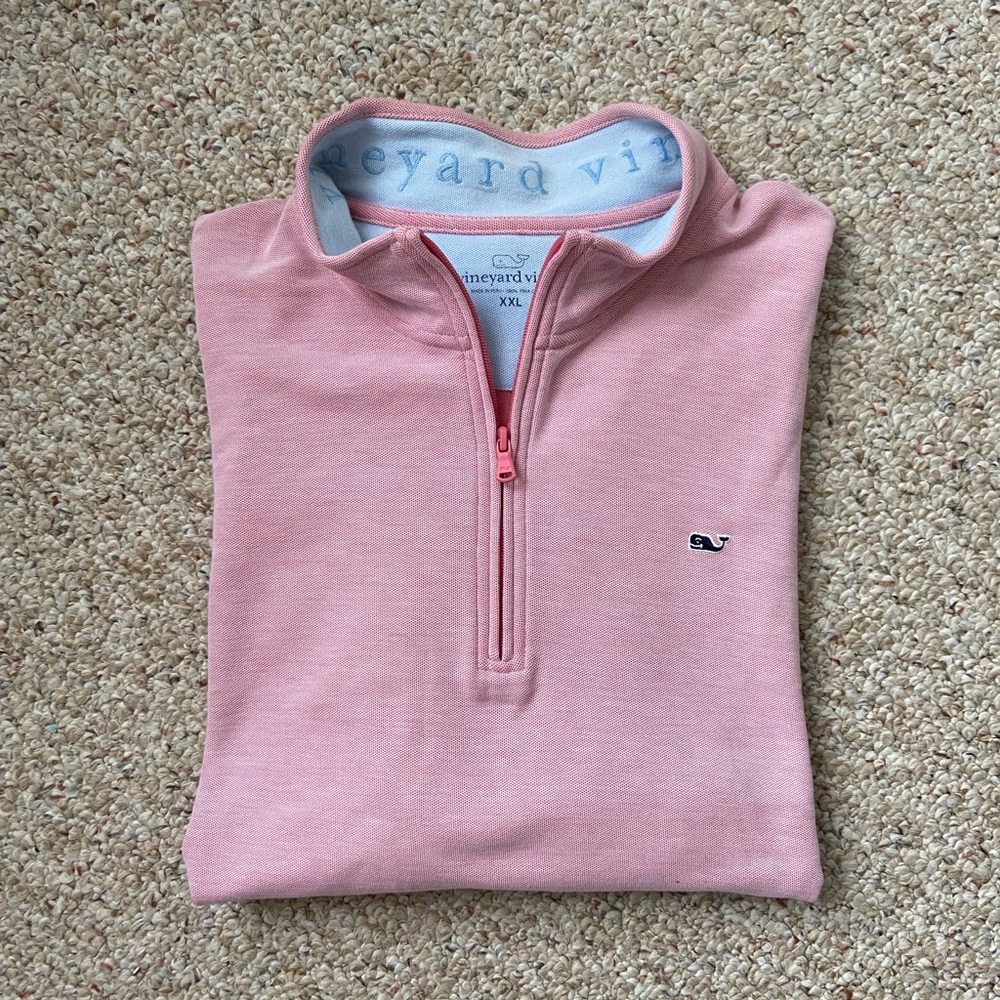 Vineyard Vines 1/4 Zip Men’s Pullover Sweatshirt XXL